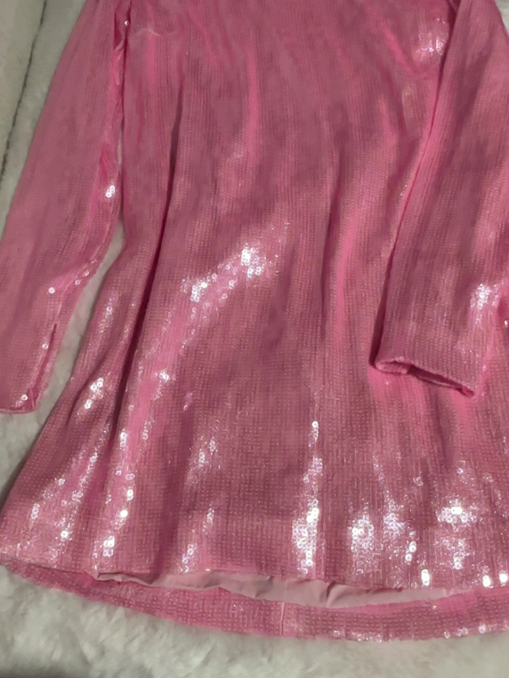 Gianni Bini Pink Sequin Party Dress